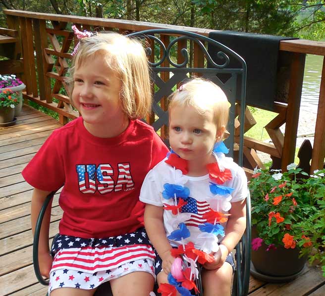 patriotic kids