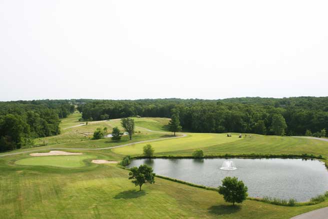 golf course aerial