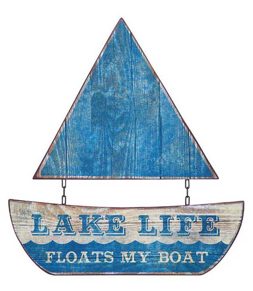 lake life floats my boat